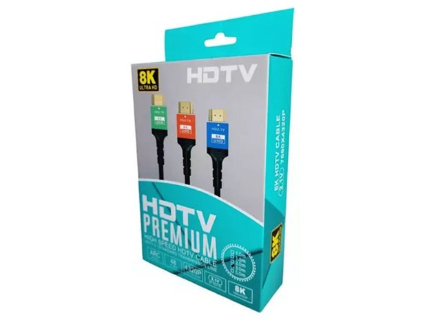 &+  CABLE HDMI 3 MTS PREMIUM 43200 8K